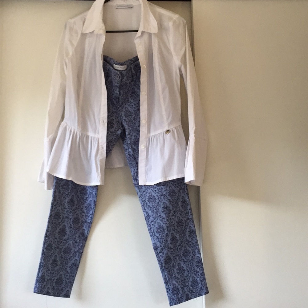 Rebeka Ross shirt and pant set